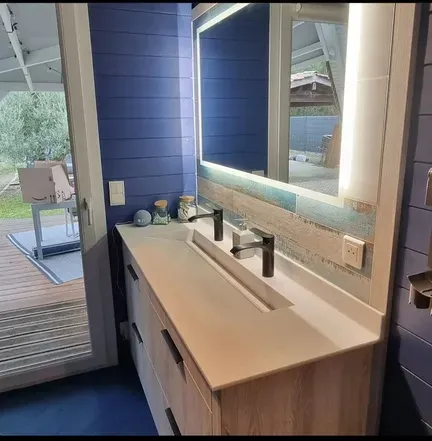 salle de bain double vasque